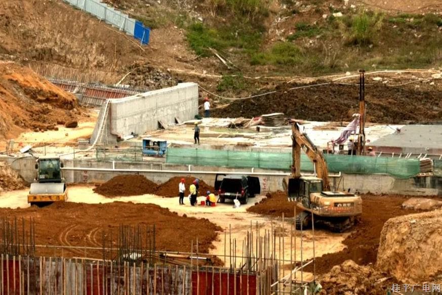 【項目建設】廣西西江干流治理工程桂平段正在加緊建設中