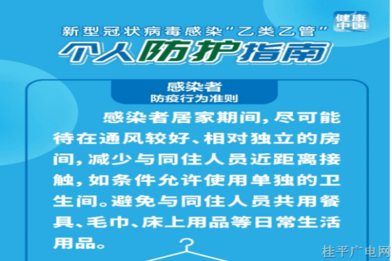 提醒,！新冠病毒感染者防疫行為準(zhǔn)則→