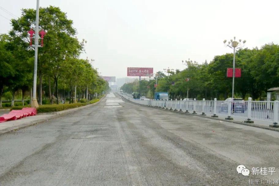 桂平：道路改造升級 鋪就平坦大道