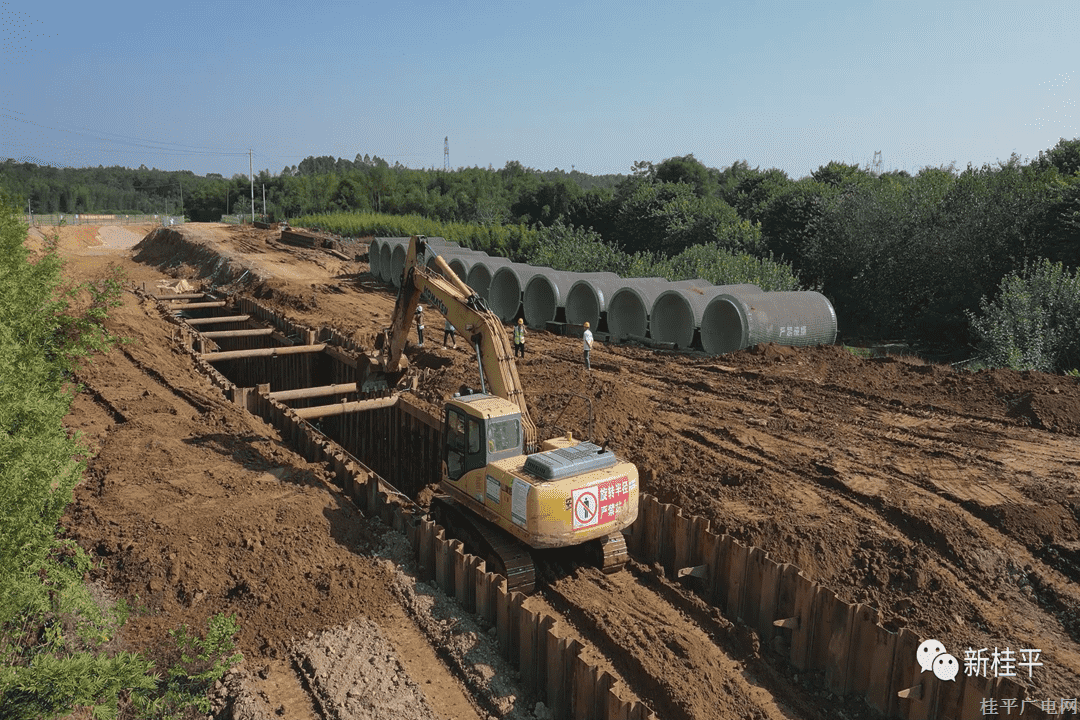 大藤峽水利樞紐灌區(qū)工程南木補水干管及金田、羅旺灌片建設穩(wěn)步推進