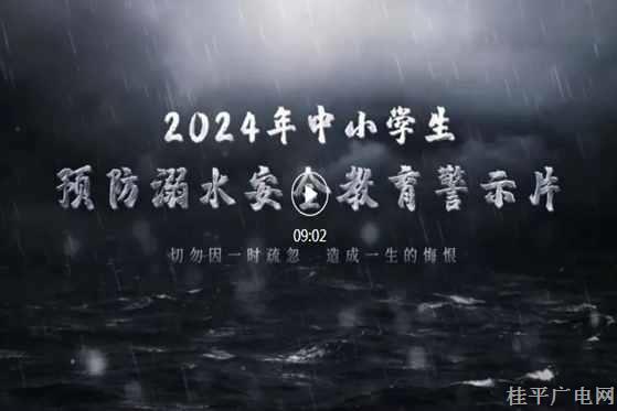 2024年中小學(xué)生防溺水安全教育警示片